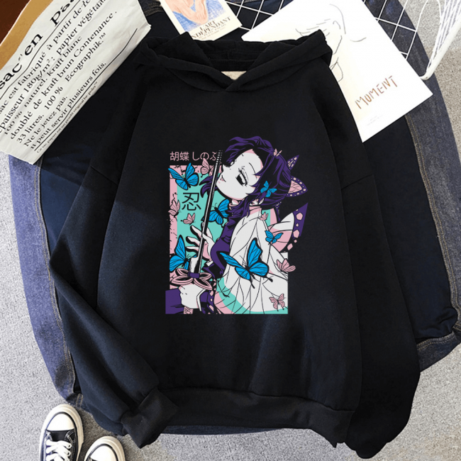 Shinobu Kocho Kapşonlu Sweatshirt