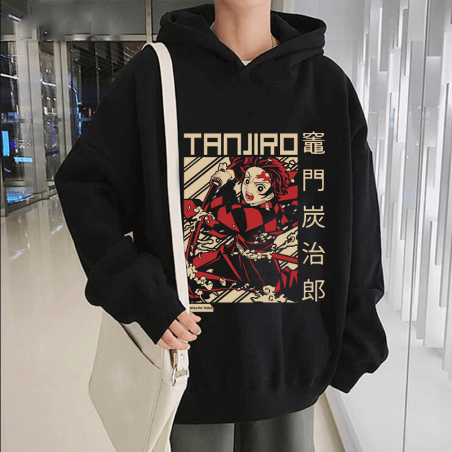 Tanjiro Kapşonlu Sweatshirt