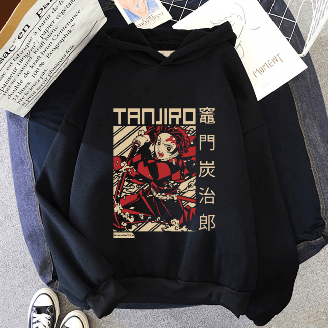 Tanjiro Kapşonlu Sweatshirt