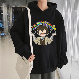 Dazai Depressed Kapşonlu Sweatshirt Dazai Depressed Kapşonlu Sweatshirt