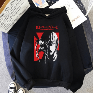 Death Note Kira Kapşonlu Sweatshirt Death Note Kira Kapşonlu Sweatshirt