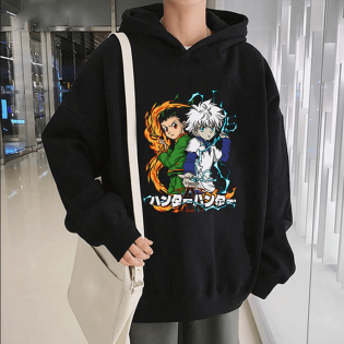 Gon Killua Kapşonlu Sweatshirt Gon Killua Kapşonlu Sweatshirt