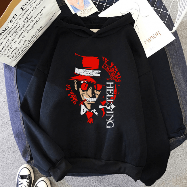 Hellsing Kapşonlu Sweatshirt