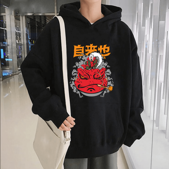 Jiraiya Kapşonlu Sweatshirt