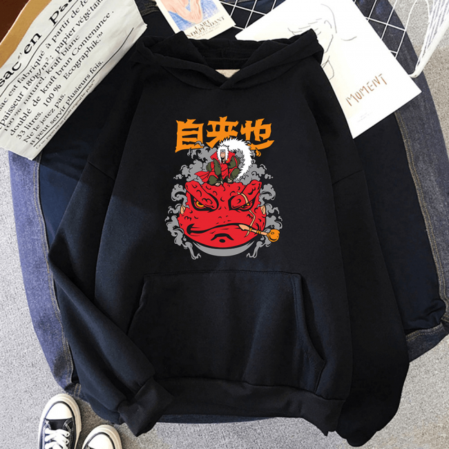 Jiraiya Kapşonlu Sweatshirt