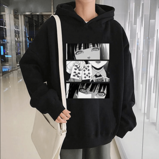 Kakegurui Kapşonlu Sweatshirt Kakegurui Kapşonlu Sweatshirt