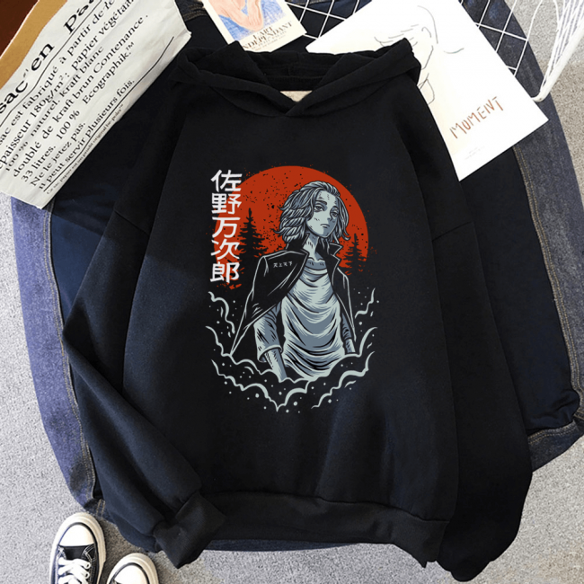 Tokyo Revengers Mikey Kapşonlu Sweatshirt