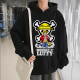 One Piece Monkey D. Luffy Kapşonlu Sweatshirt