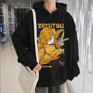 Zenitsu Kapşonlu Sweatshirt Zenitsu Kapşonlu Sweatshirt