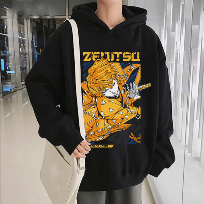 Zenitsu Kapşonlu Sweatshirt