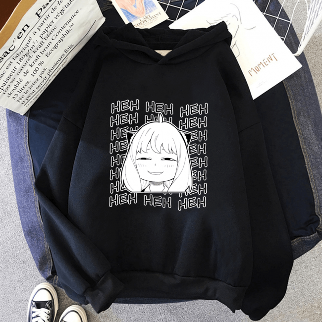 Anya Heh Heh Kapşonlu Sweatshirt