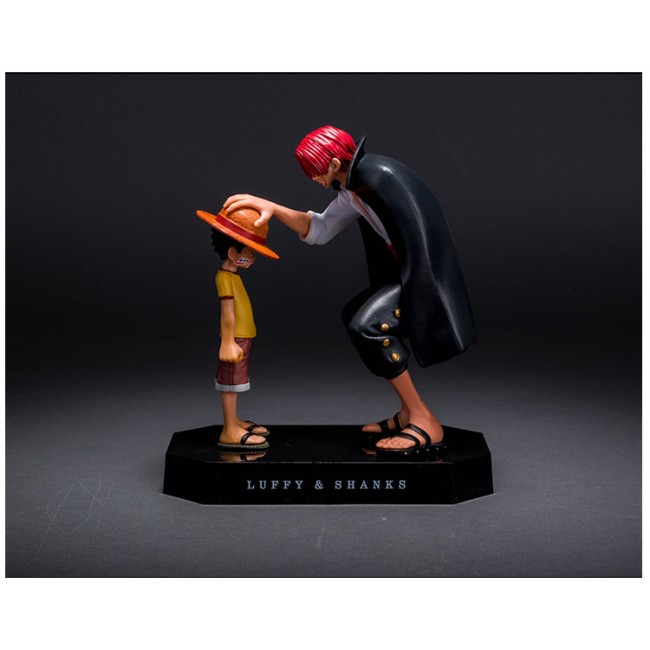 One Piece - Luffy & Shanks Figürü