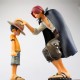 One Piece - Luffy & Shanks Figürü