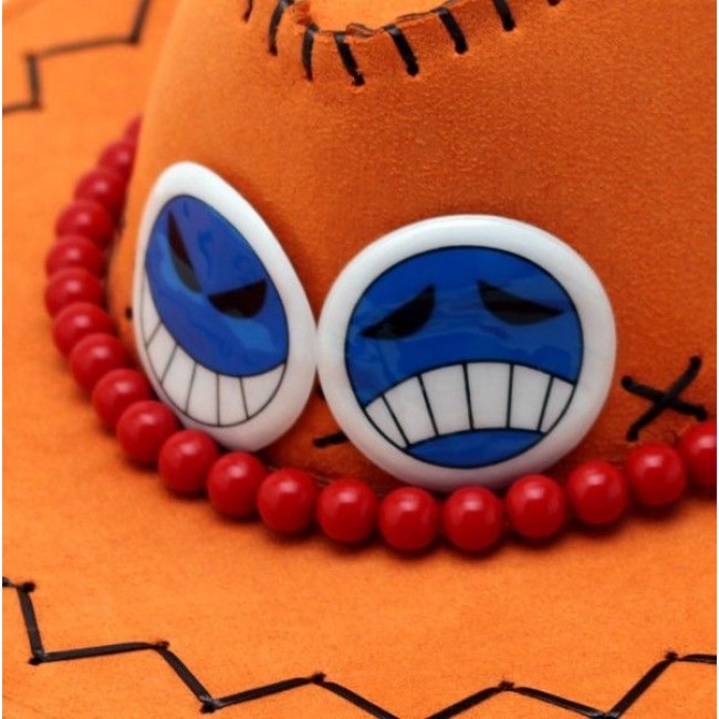 One Piece Cosplay - Portgas D. Ace Şapkası
